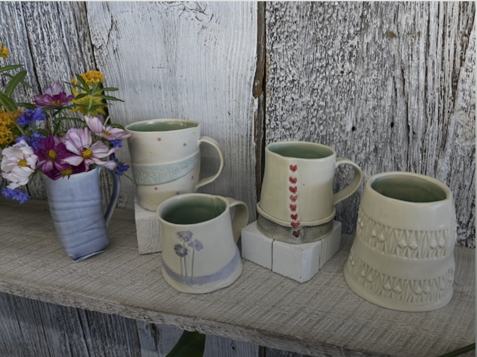 Valentine's Day, Books & Clay, and New Courses